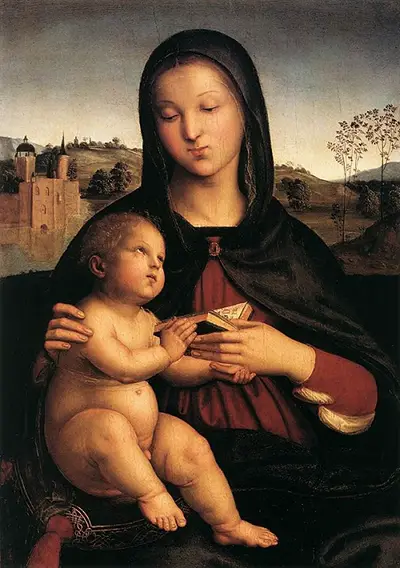 Madonna and Child with the Book Raphael